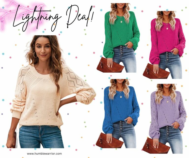 Crochet knit sweater!