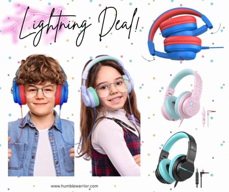 Foldable kids headphones!
