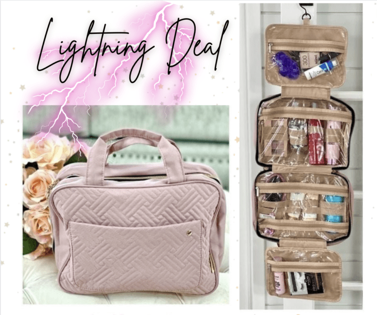 BAGSMART Travel Toiletry Bag