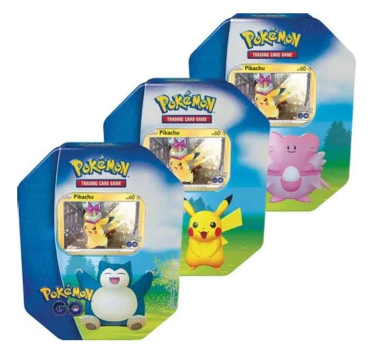 Pokemon Go Card Tins