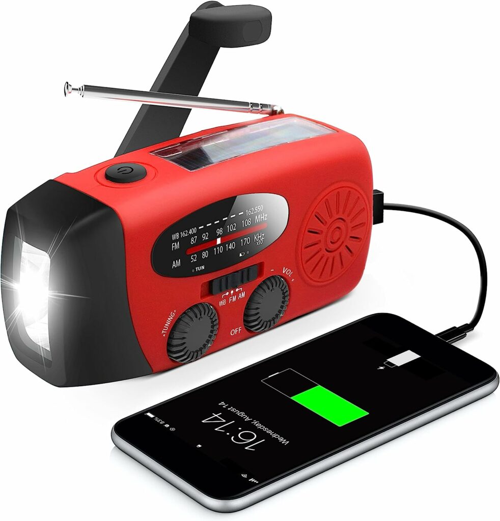 Emergency Hand Crank Radio Power Bank
