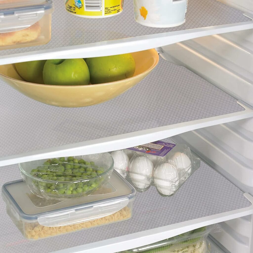 Aiosscd 7-Pack of Refrigerator Liner Shelf Mats!
