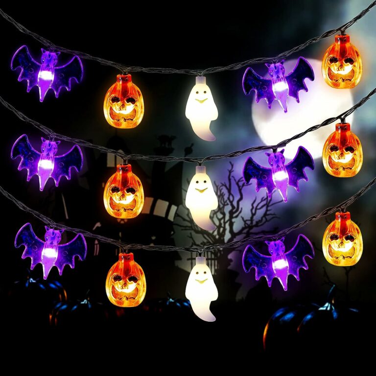 Mosoan 20-Foot Battery Operated Halloween String Lights!