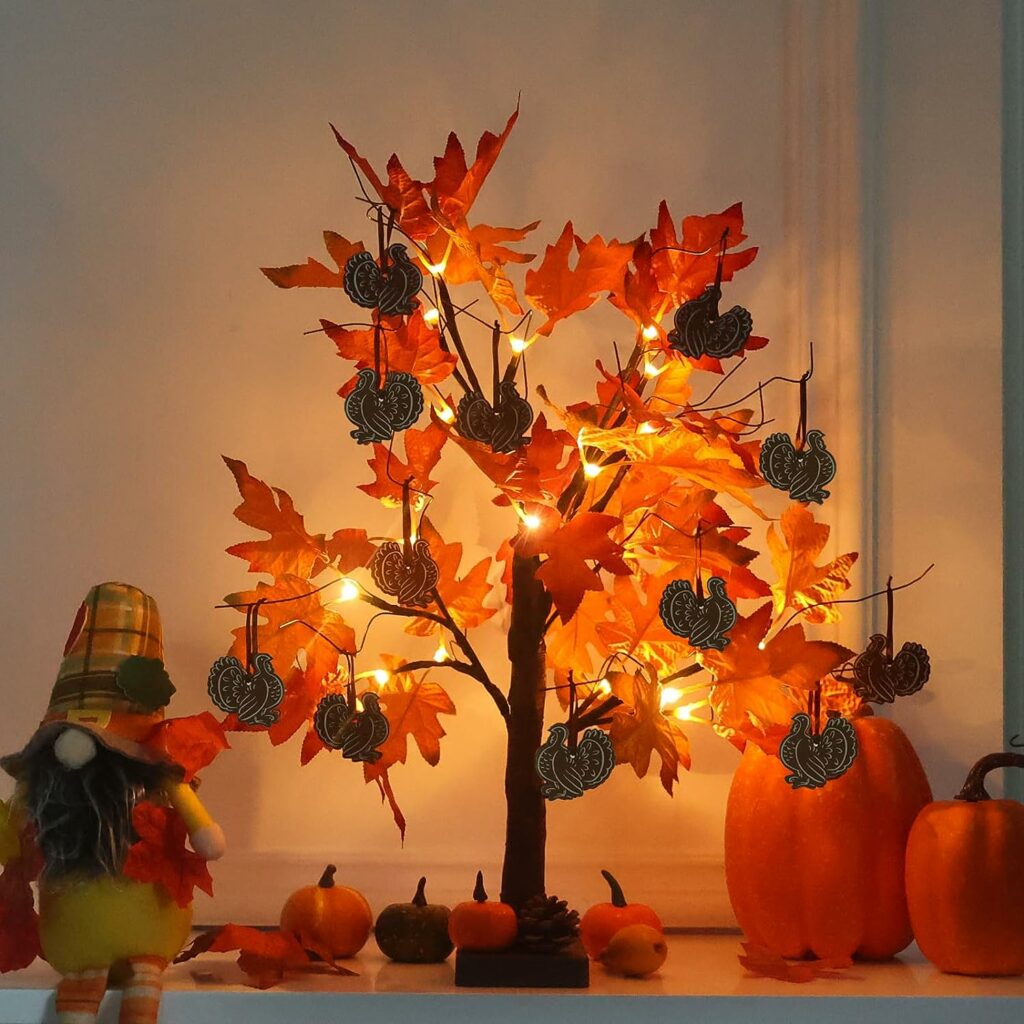 LIGHTED TABLETOP TREE DECOR!