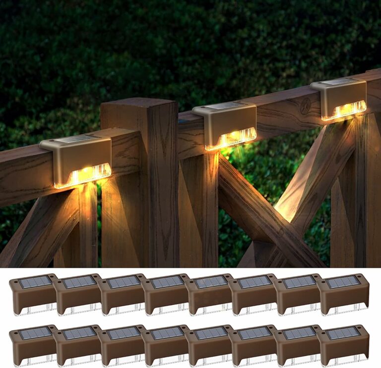 Otdair 16-Pack of Solar Deck Lights!