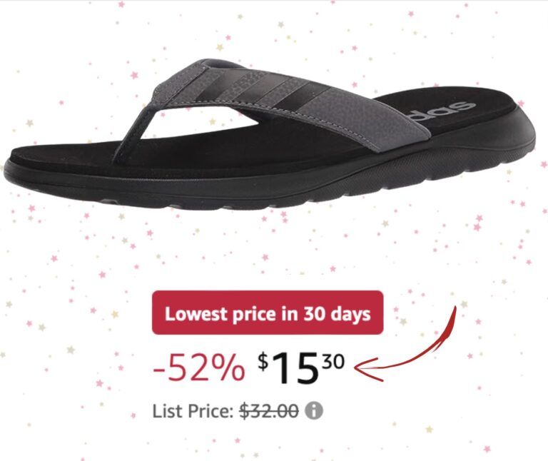 adidas Men’s Comfort Flip Flop Slide Sandal