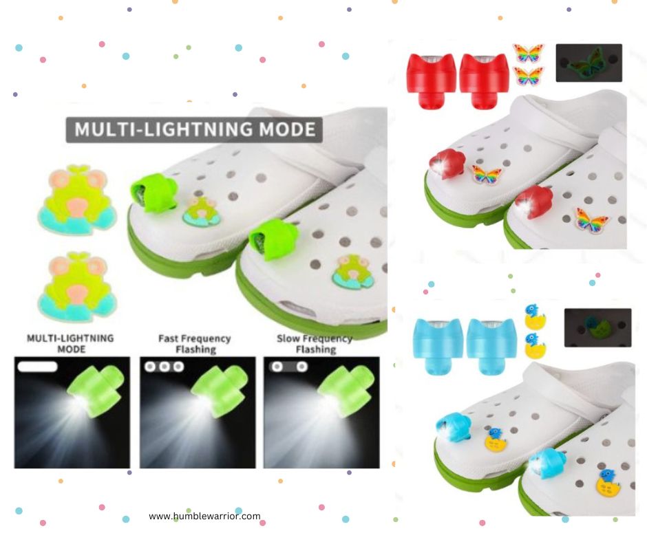 Headlights for Crocs!