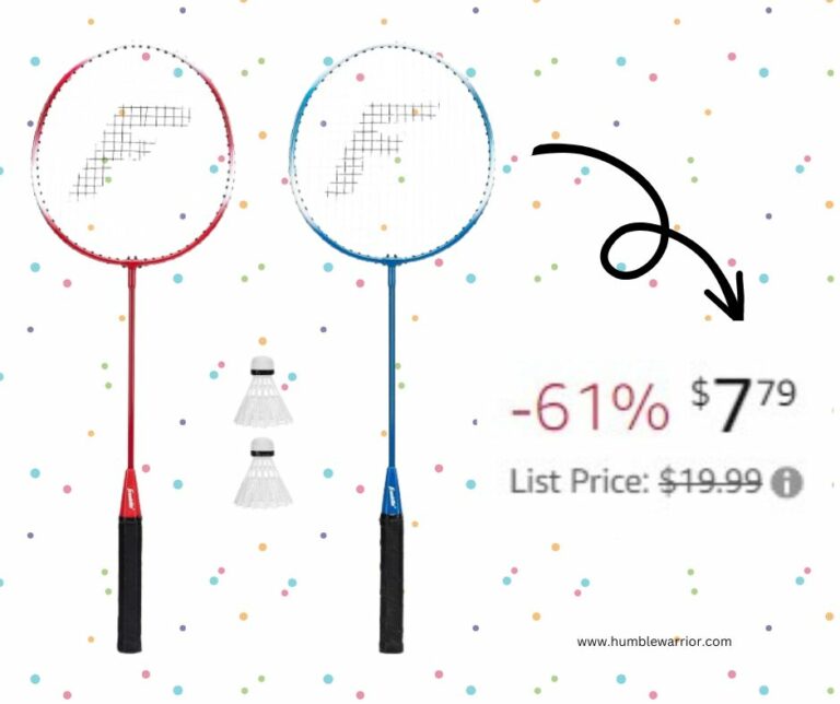 Franklin Sports Badminton Racket Set!