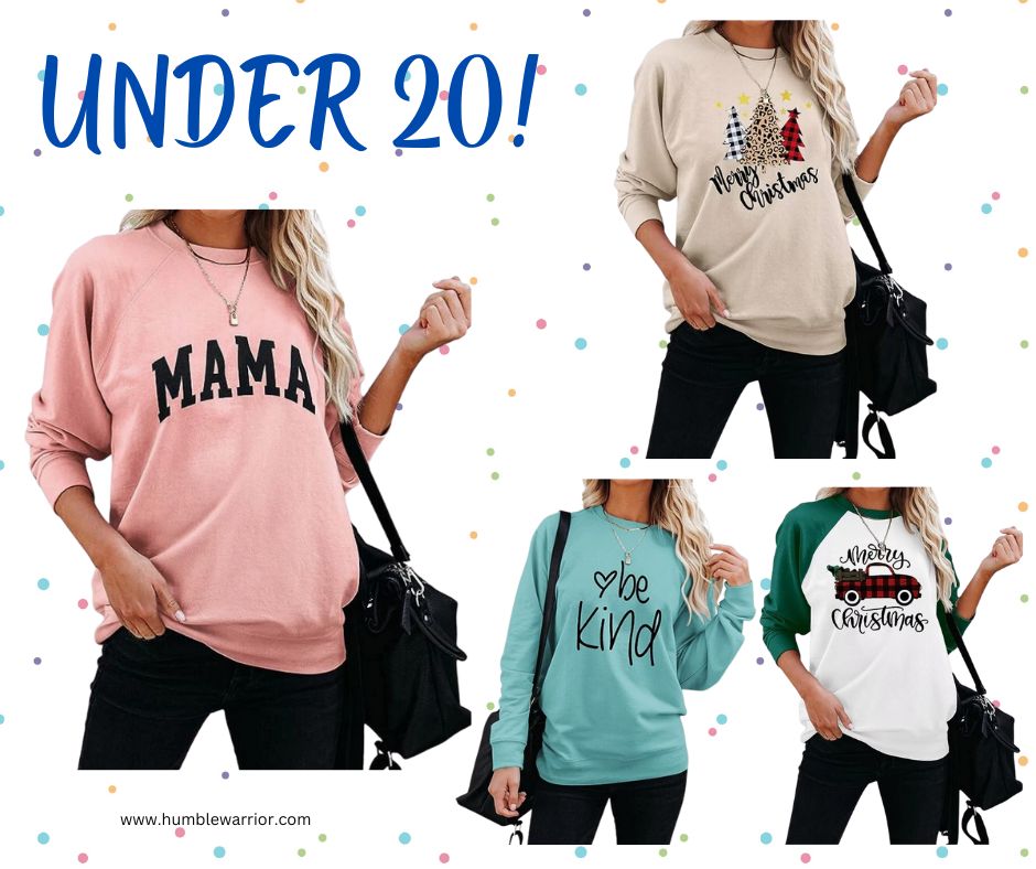 Graphic sweatshirts!