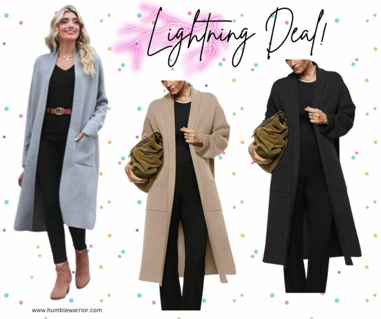 Knitted Lapel Cardigan/Jacket!
