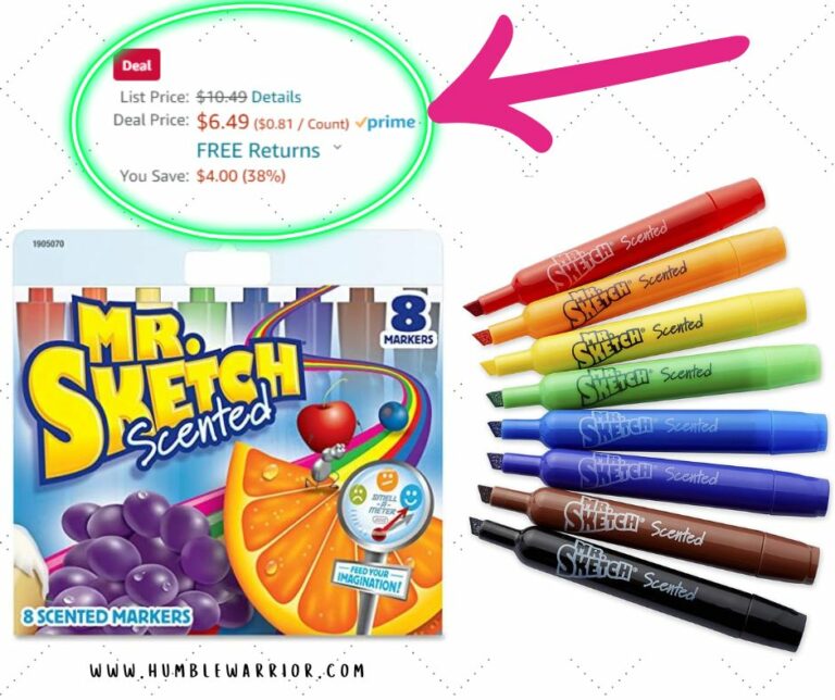 Mr. Sketch Savings!