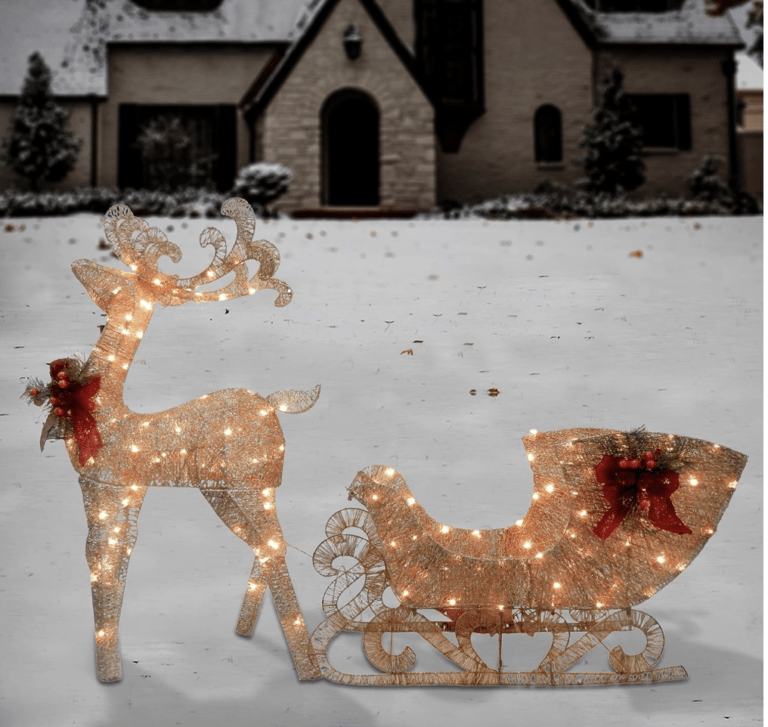 National Tree Company Santa’s Sleight