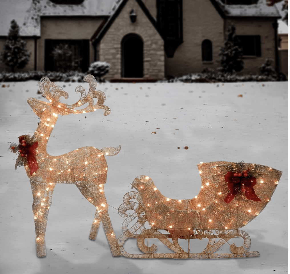 National Tree Company Santa’s Sleight