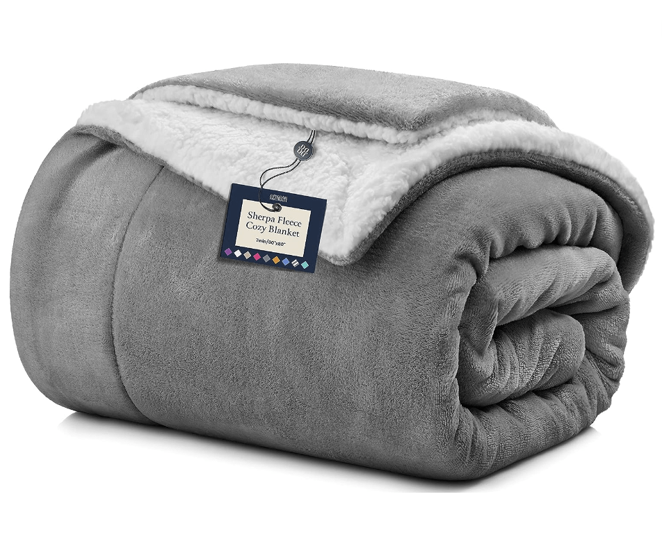 BELADOR Sherpa Throw Blanket!