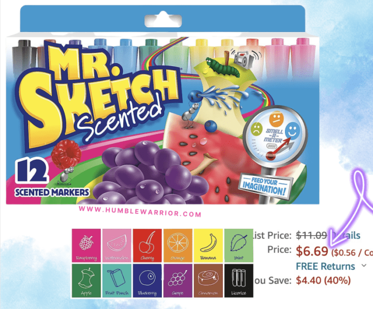 Mr.Sketch 12-Pack of Scented Markers!