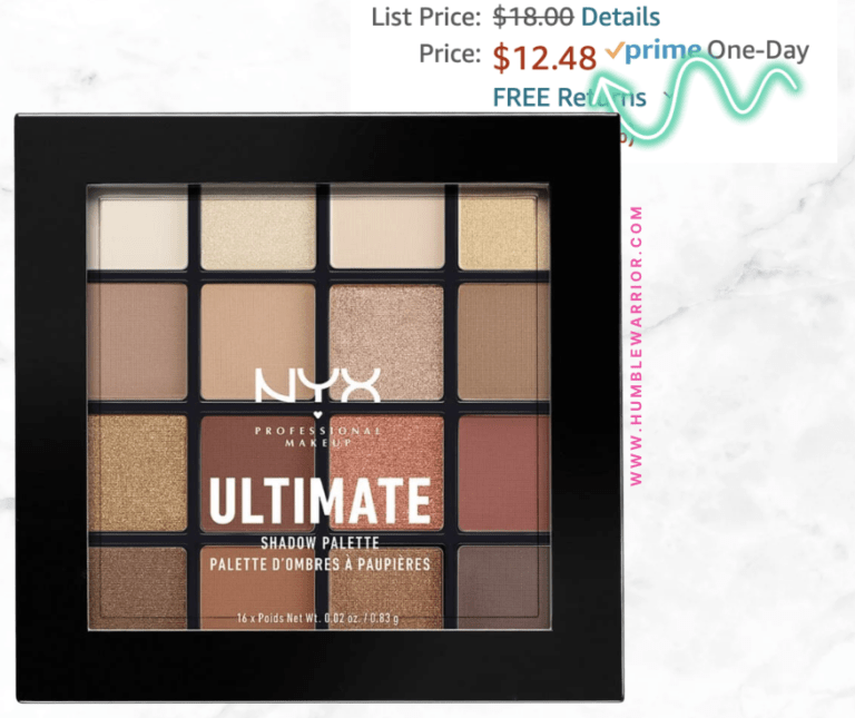 NYX Ultimate Warm Neutrals Eyeshadow Palette!