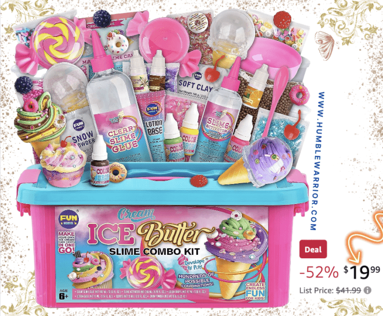 FUN KIDZ Ice Cream Fluffy Slime Kit!