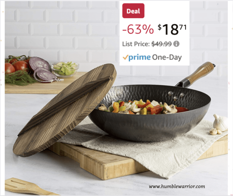 Goodful Hammered Carbon Wok!