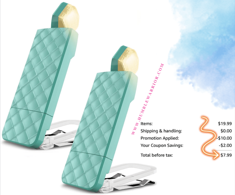 Lemolifys 2-Pack USB Rechargebale Clip-On Book Lights!