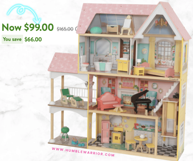 KidKraft Lola Mansion Wooden Dollhouse!