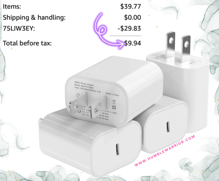 4-Pack of USBC Charger Blocks!