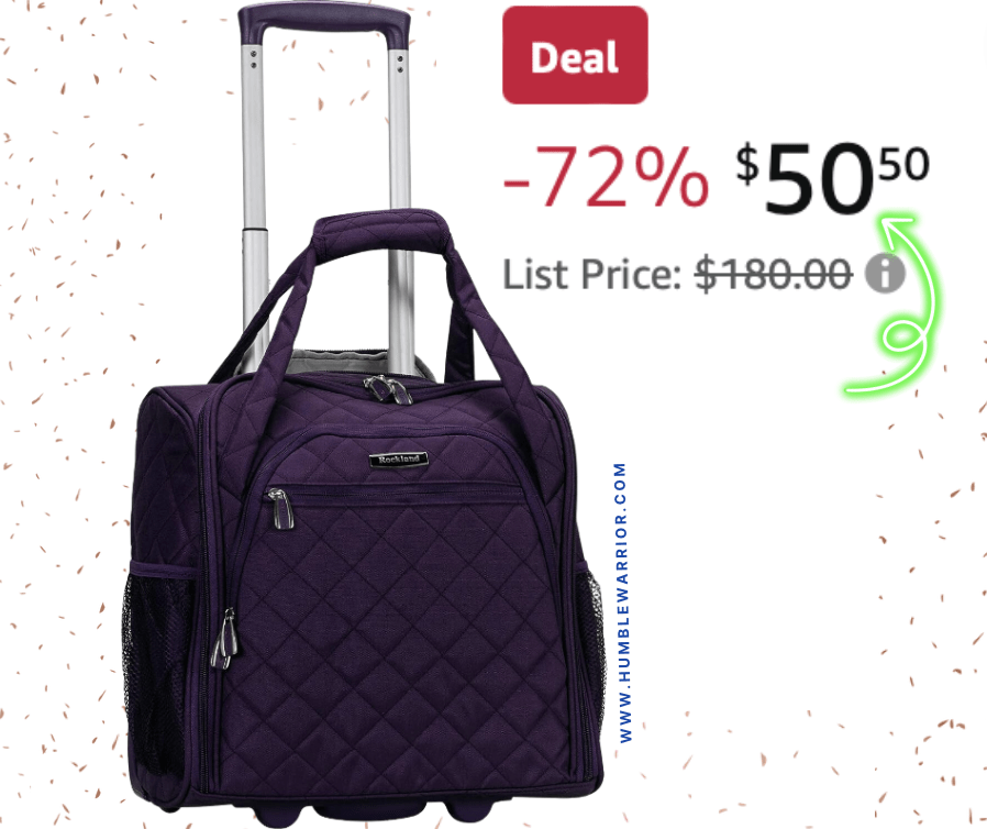 Rockland Melrose Wheeled Carry-On!