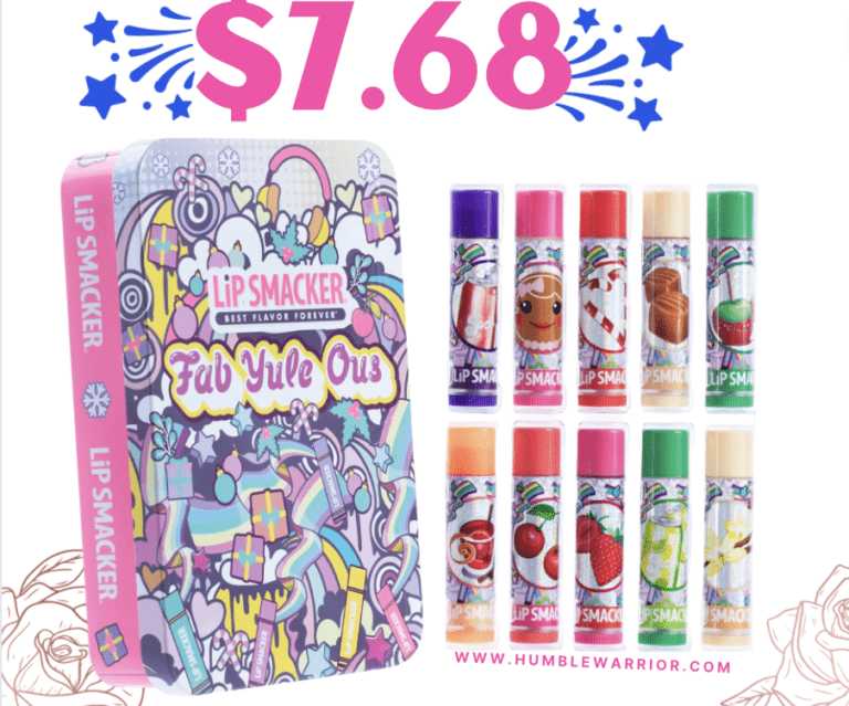 Lip Smackers 10-Pack of Holiday Lip Balms!