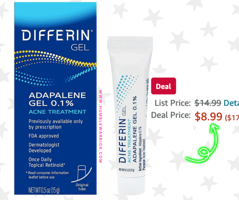 Differin Gel Acne Treatment!