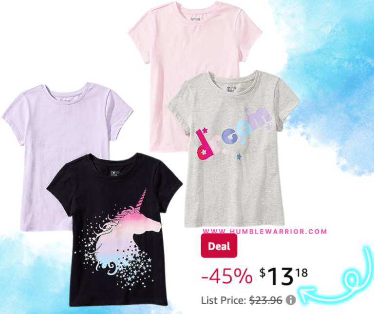 Amazon Essentials 4-Pack of T-Shirts!