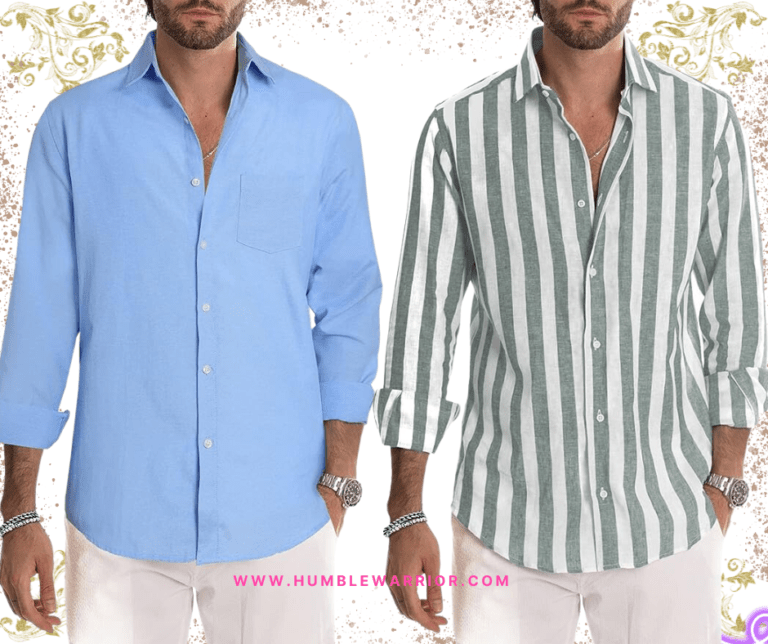 JMIERR Oxford Linen Button-Down Shirts!