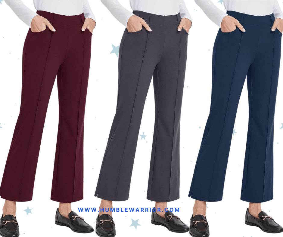 G4Free Women’s High Waisted Stretchy Dress Pants!