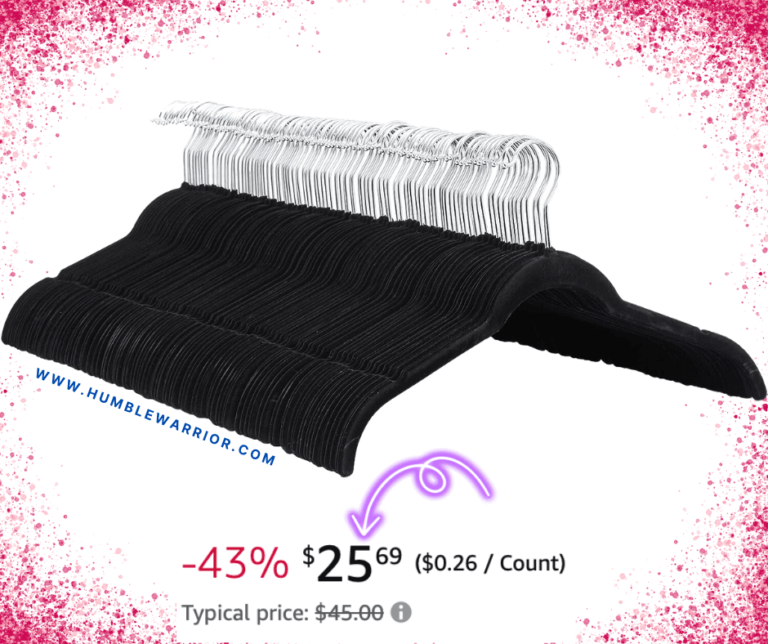 Amazon Basics 100-Pack of Velvet Hangers!