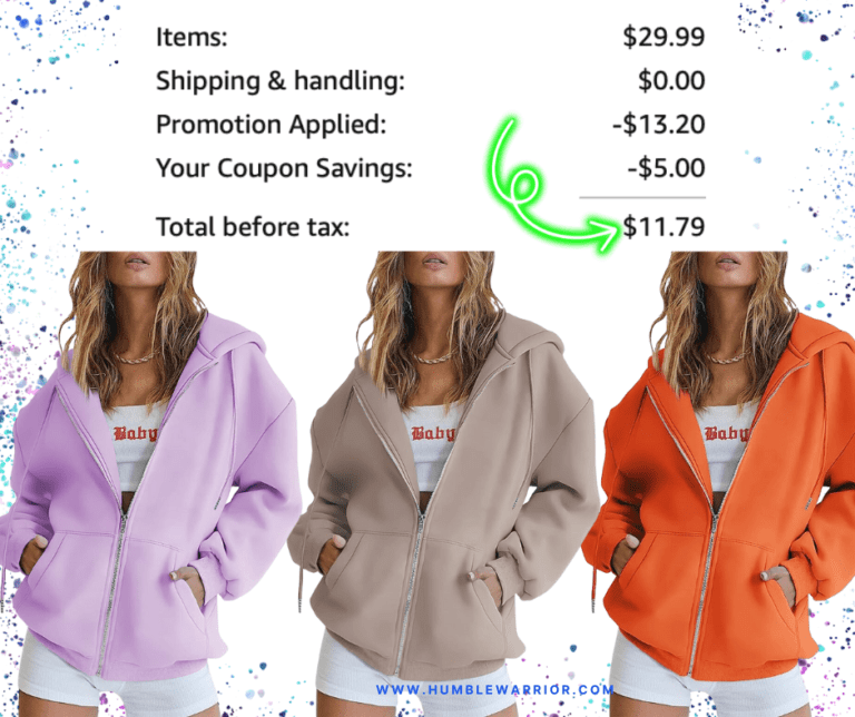 EFAN Oversized Zip-Up Sweater!