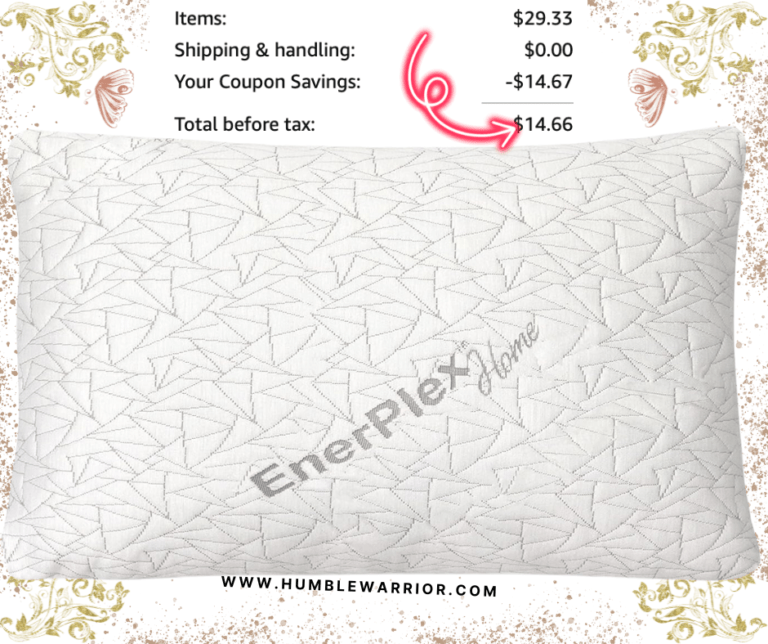 EnerPlex Memoy Foam Pillow!