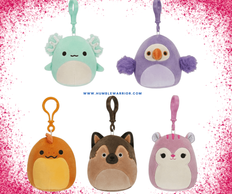 Amazon Exlusive 5-Pack of Clip-On Squishmallows!