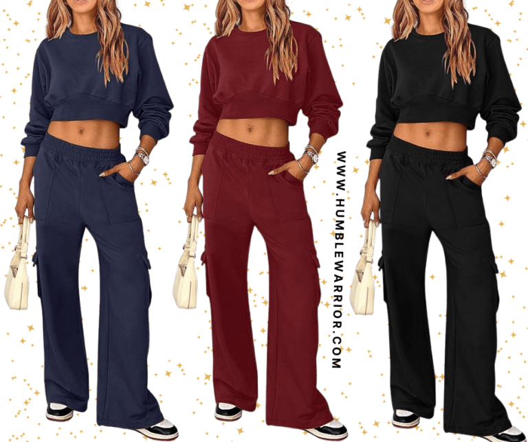 PRETTYGARDEN Women’s 2-Piece Sweatsuit Set!