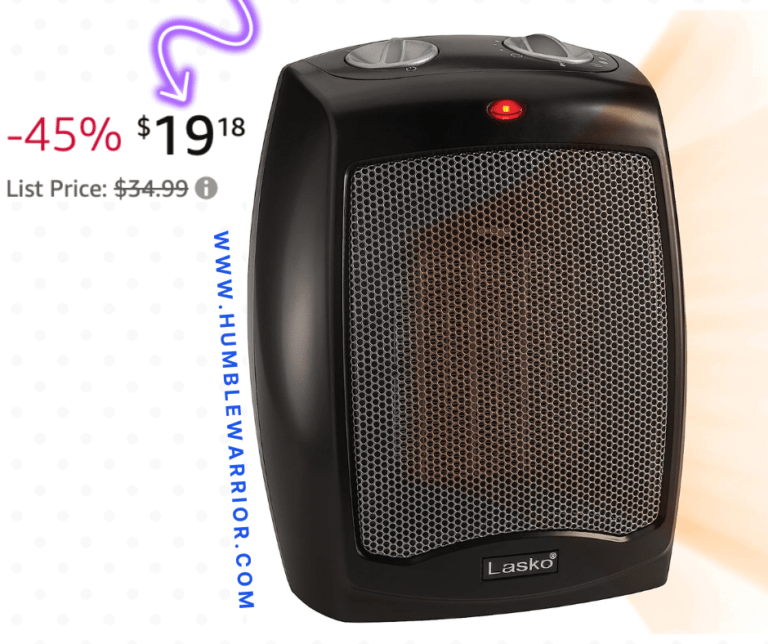 Lasko Ceramic Tabletop Space Heater!
