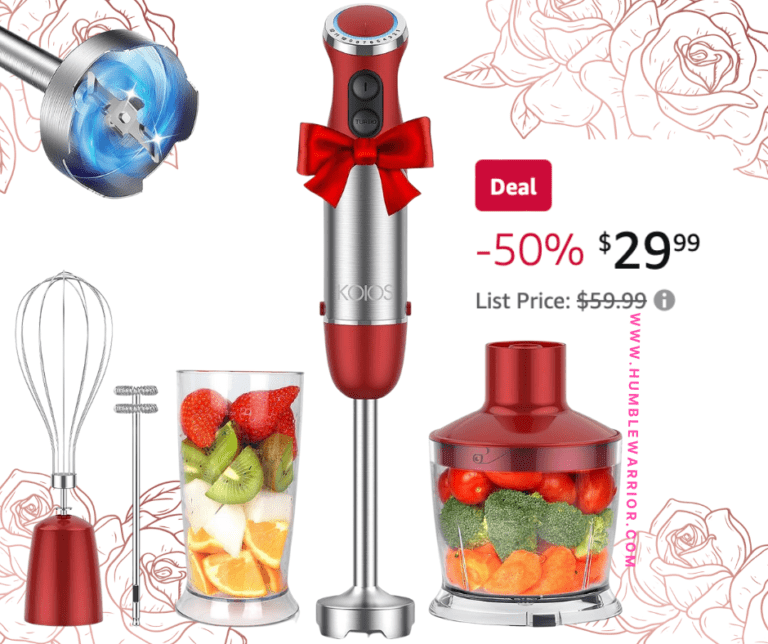 KOIOS 5-in-1 Hand Immersion Blender