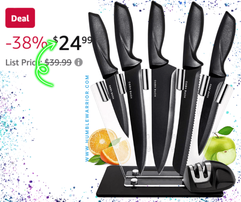 Home Hero 7-Pc Knife Set!