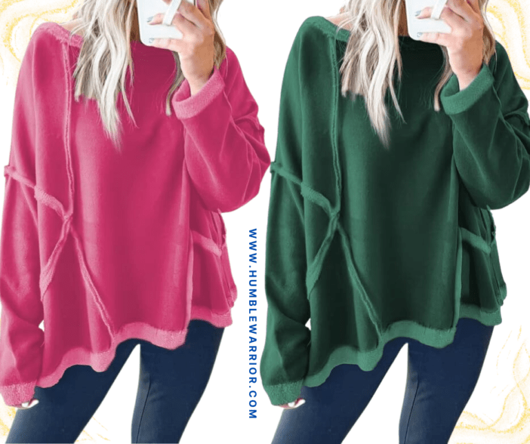 SHEWIN Crewneck Pullover Sweater!