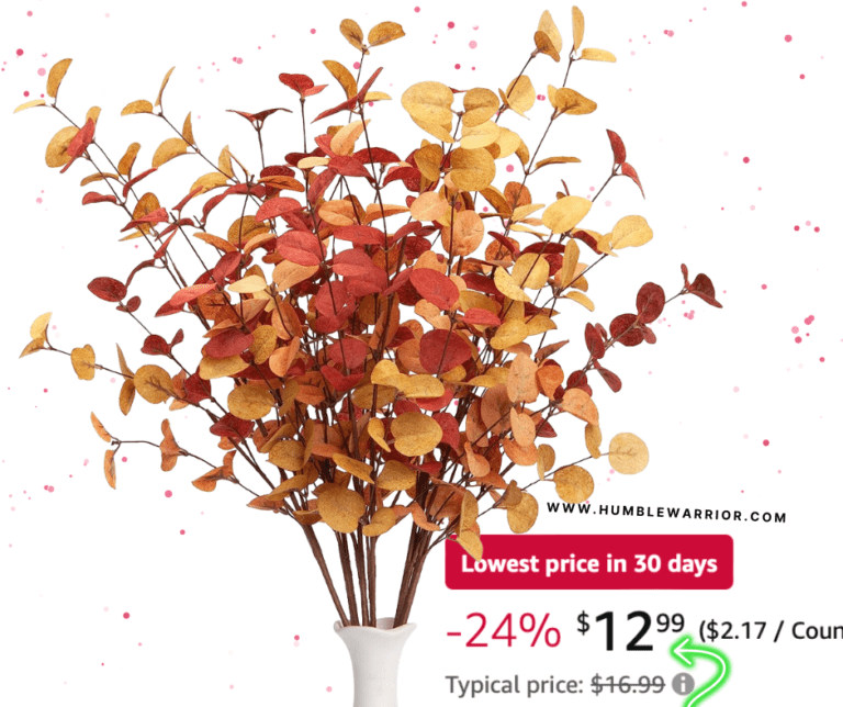 VFIA 6-Pac, of Artificial Eucalyptus Stems!