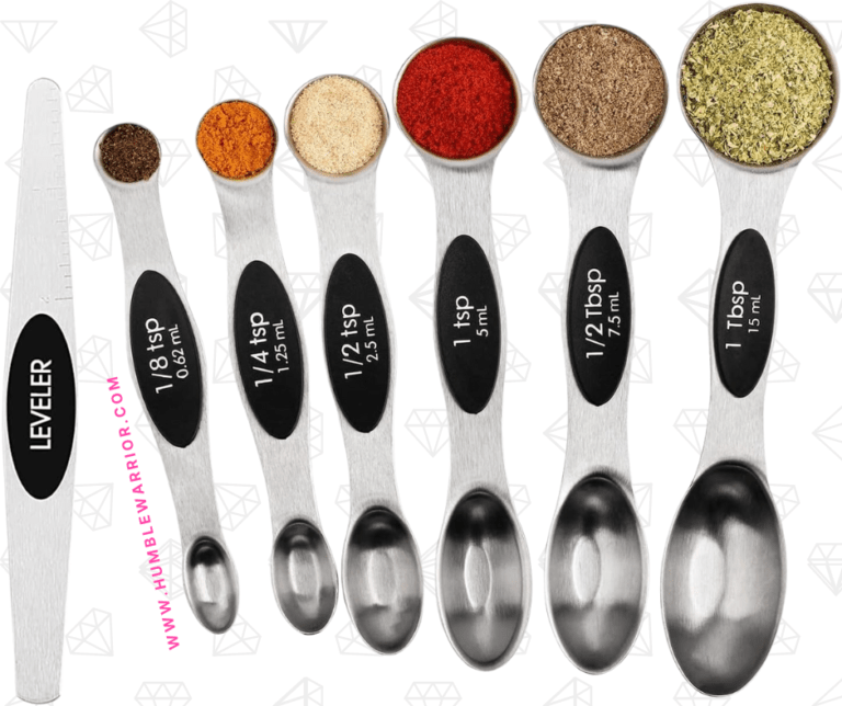 BIDFUL 7-Piece Magnetic Measuring Spoon Set!