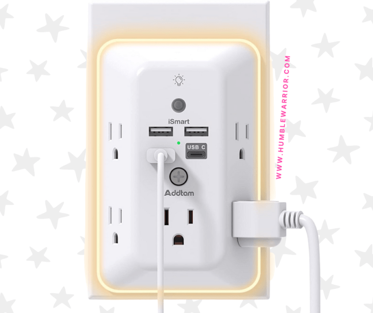 Addtam Surge Protector Multi-Plug Outlet!