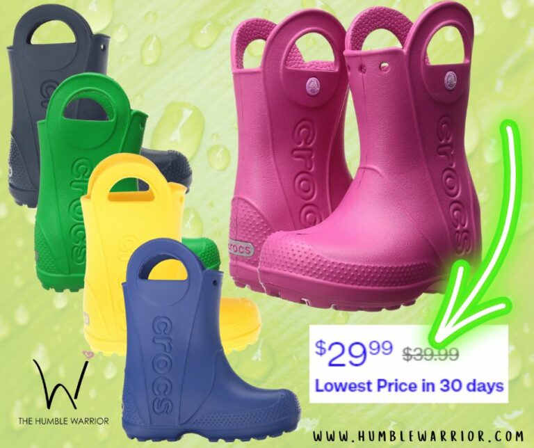 Crocs Kids Handle It Rain Boots!!