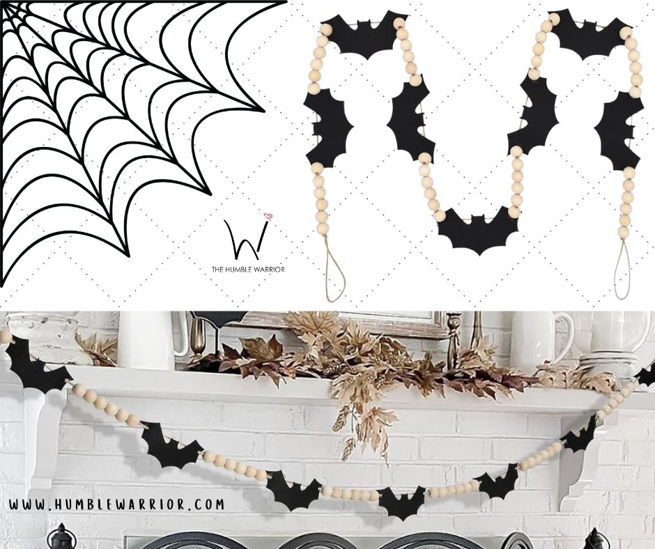 SPOOKTACULAR Bat Garland!!