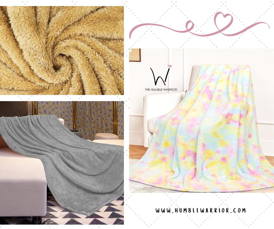 Super Cozy & Fuzzy Throw Blankets!!