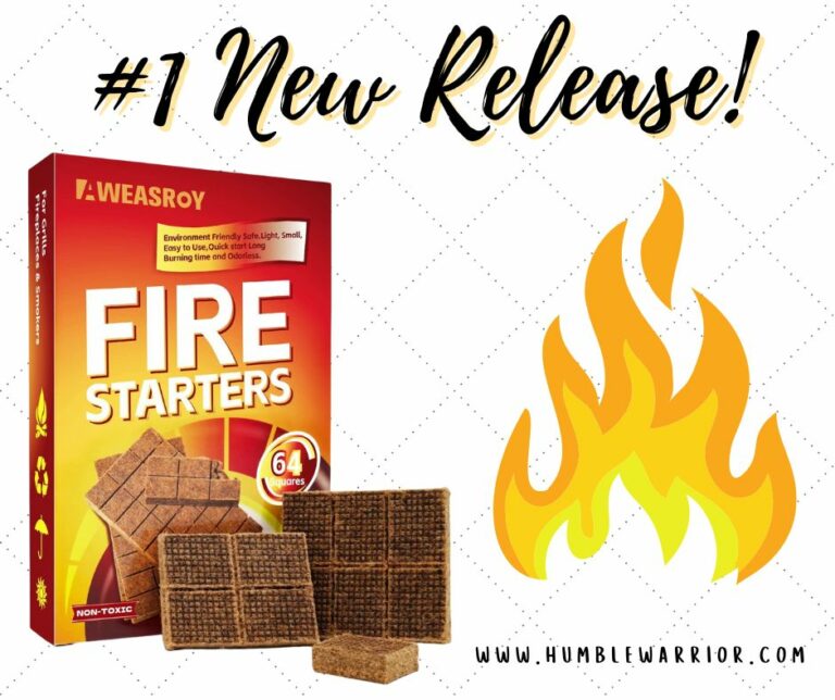 the AWEASROY 64 Pack of Fire Starters!!