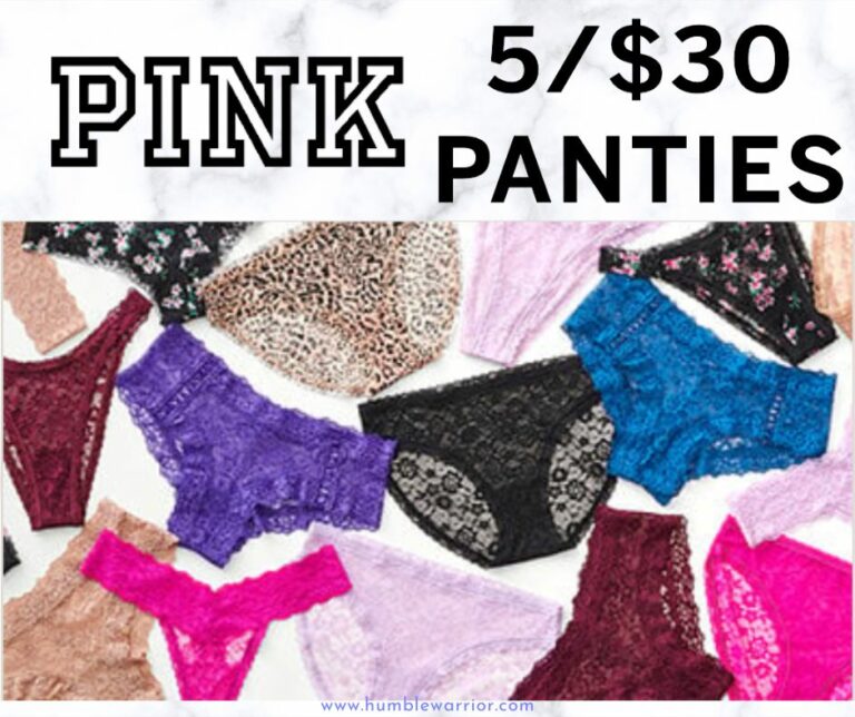 5/ Panties at PINK