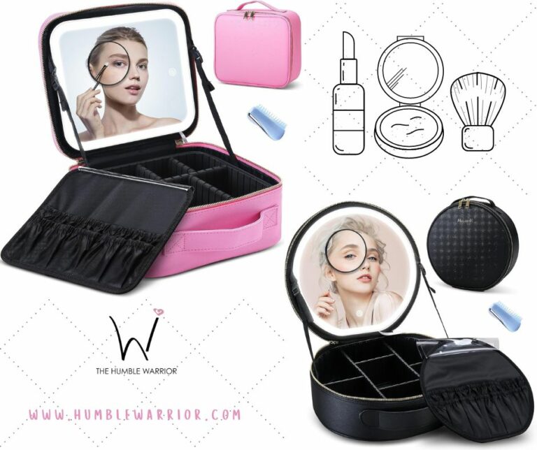 FABULOUS Travel Makeup Cases with Light-Up Mirrors!!
