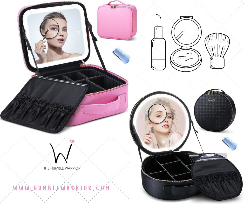 FABULOUS Travel Makeup Cases with Light-Up Mirrors!!